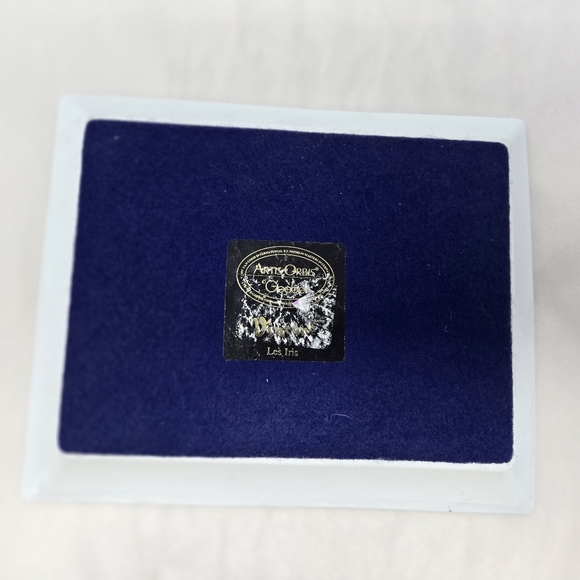 Vintage Goebel Ceramic Dish Featuring The Les Iris Painting By Vincent Van Gogh - Picture 7 of 14